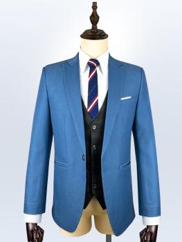 Bộ Suit Xanh Dương Sáng Modern Fit TGS349